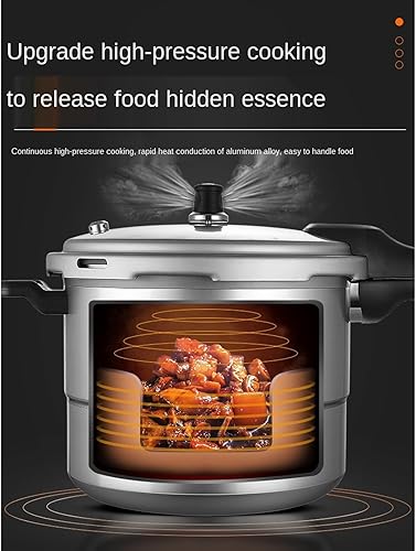 Miniatura 2 de Household Aluminum Pressure Cooker Explosion-Proof Fast Cooker Pot for Gas Cooker Universal  Color  96L