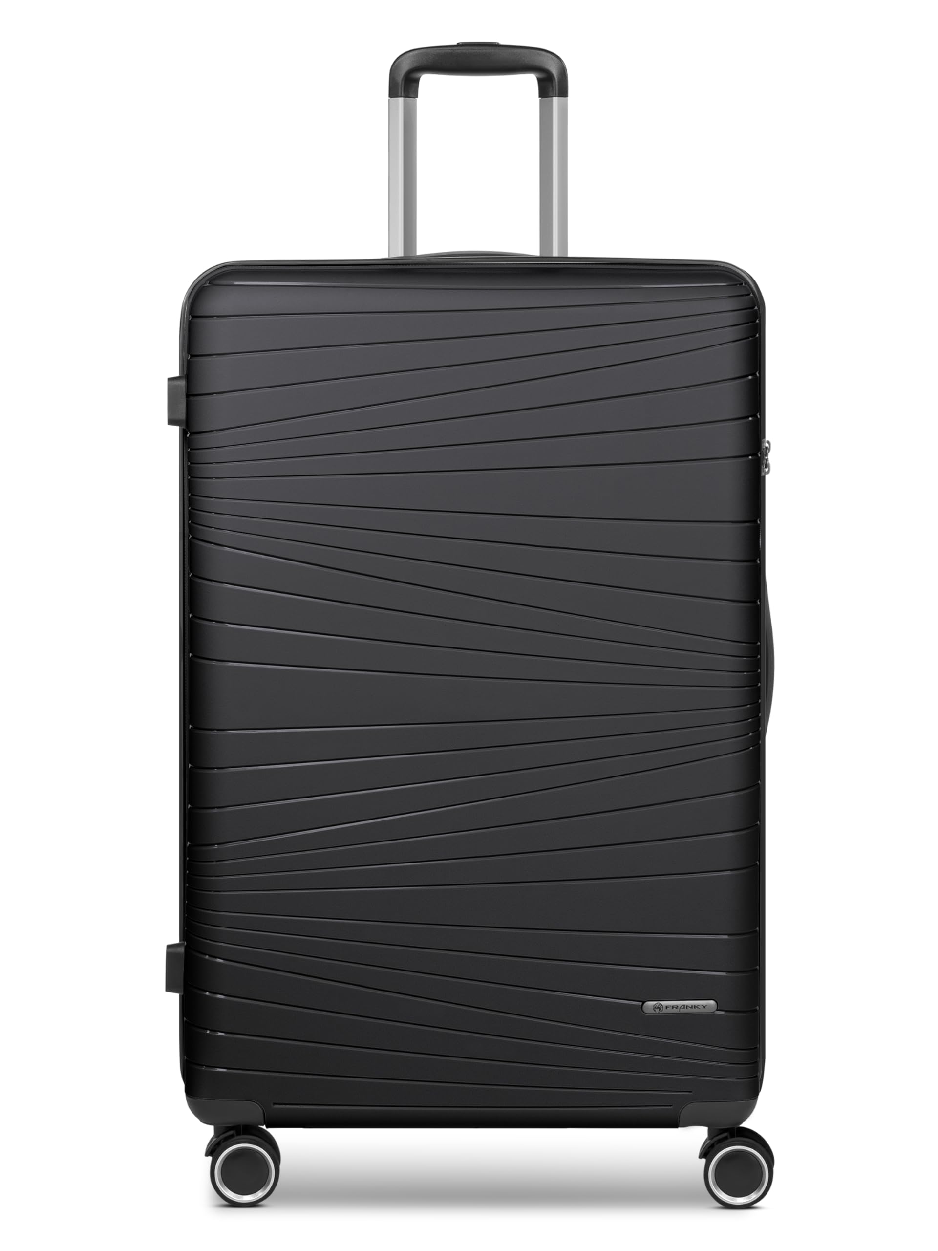 Franky Dallas 3.0 Hartschalen-Trolley mit 4 Rollen 75cm | Ausgestattet mit TSA-Schloss, Leicht | Carry on Luggage für Männer-Frauen - Ideal für Flug-Geschäftsreisen
