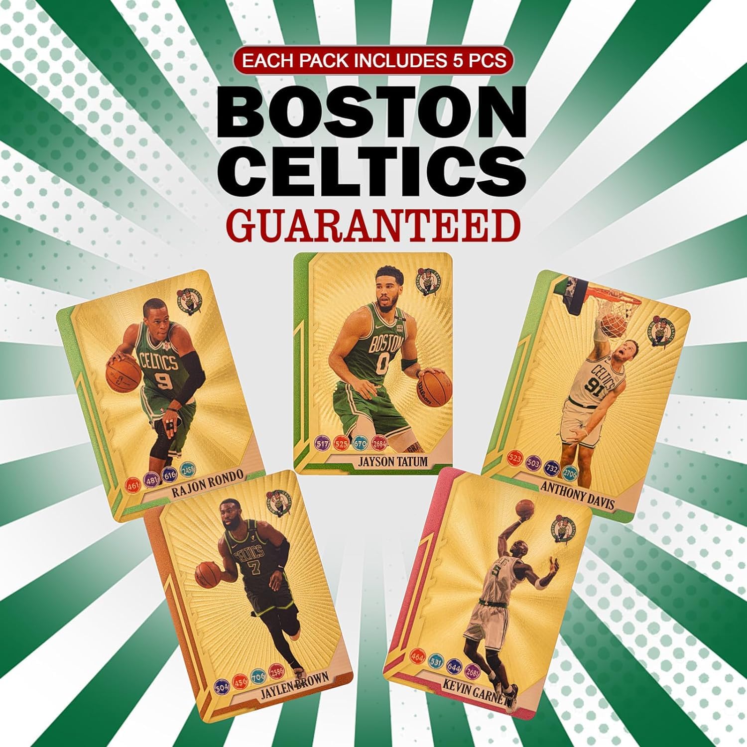 Buy PAGEMS 2023 NBA Basketball Collectible Card Game, 55 Gold Foil