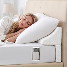 Wedge Pillow Headboard for Bed Gap,Foldable Bed Wedge Gap Filler King Size