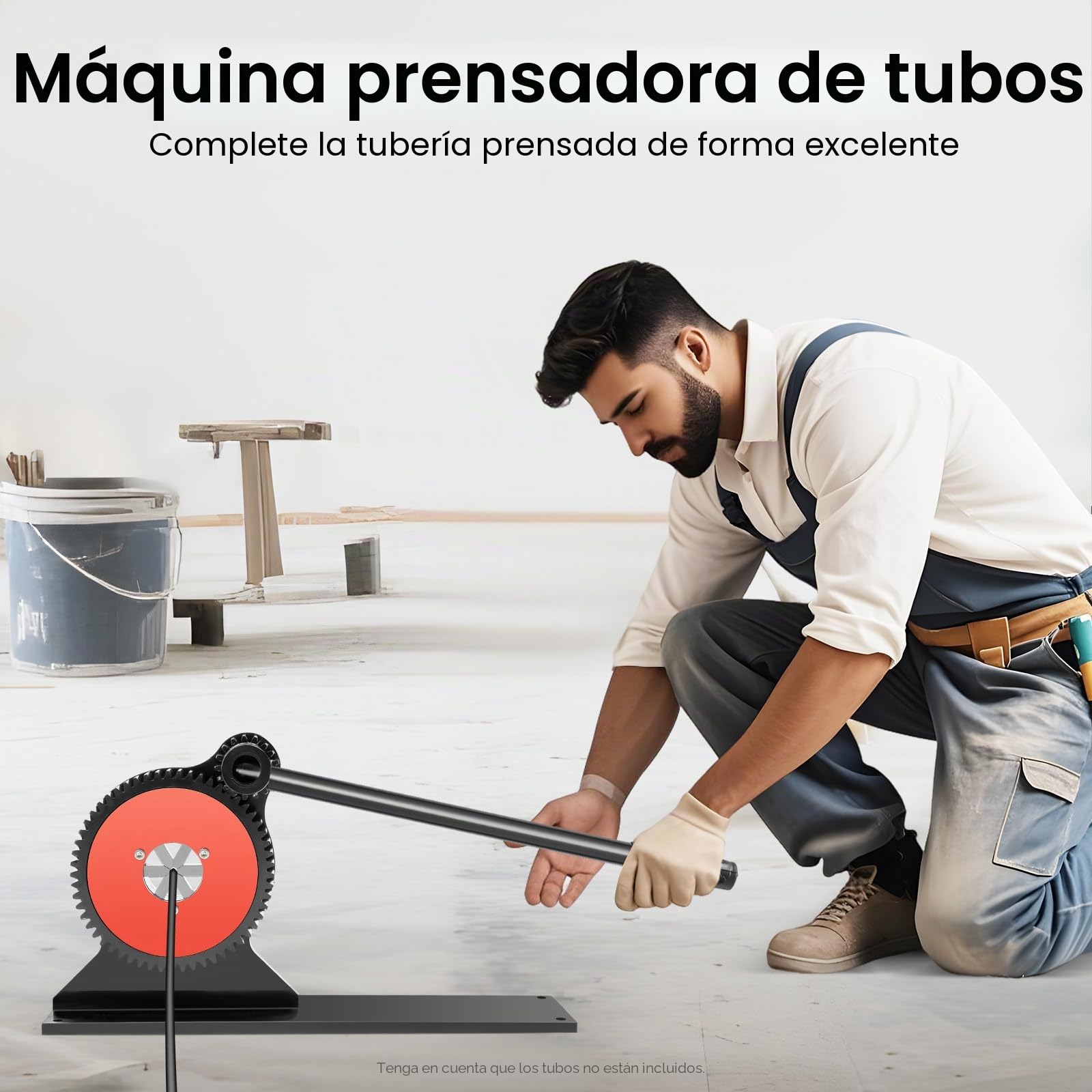 Prensa de manguera manual de 6 – 32 mm, manguera hidráulica, prensadora de mangueras, máquina de prensado con 6 mordazas, máquina de prensado de tubos, máquina de presión de manguera para entrada y