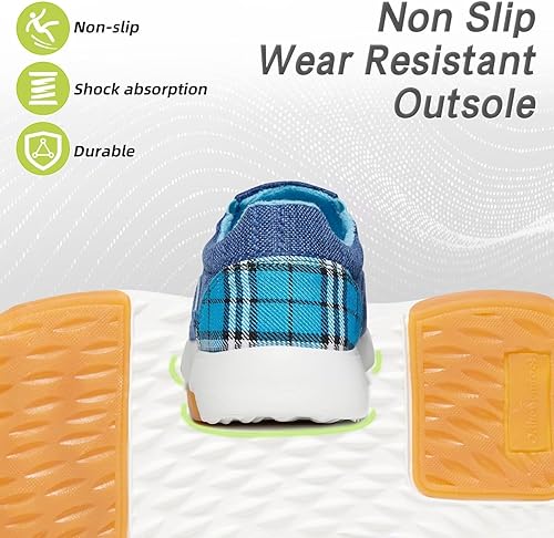 Miniatura 8 de OrthoComfoot - Zapatos ortopédicos para caminar para mujeres, mocasines cómodos para la fascitis plantar con soporte de arco, zapatos de conducción