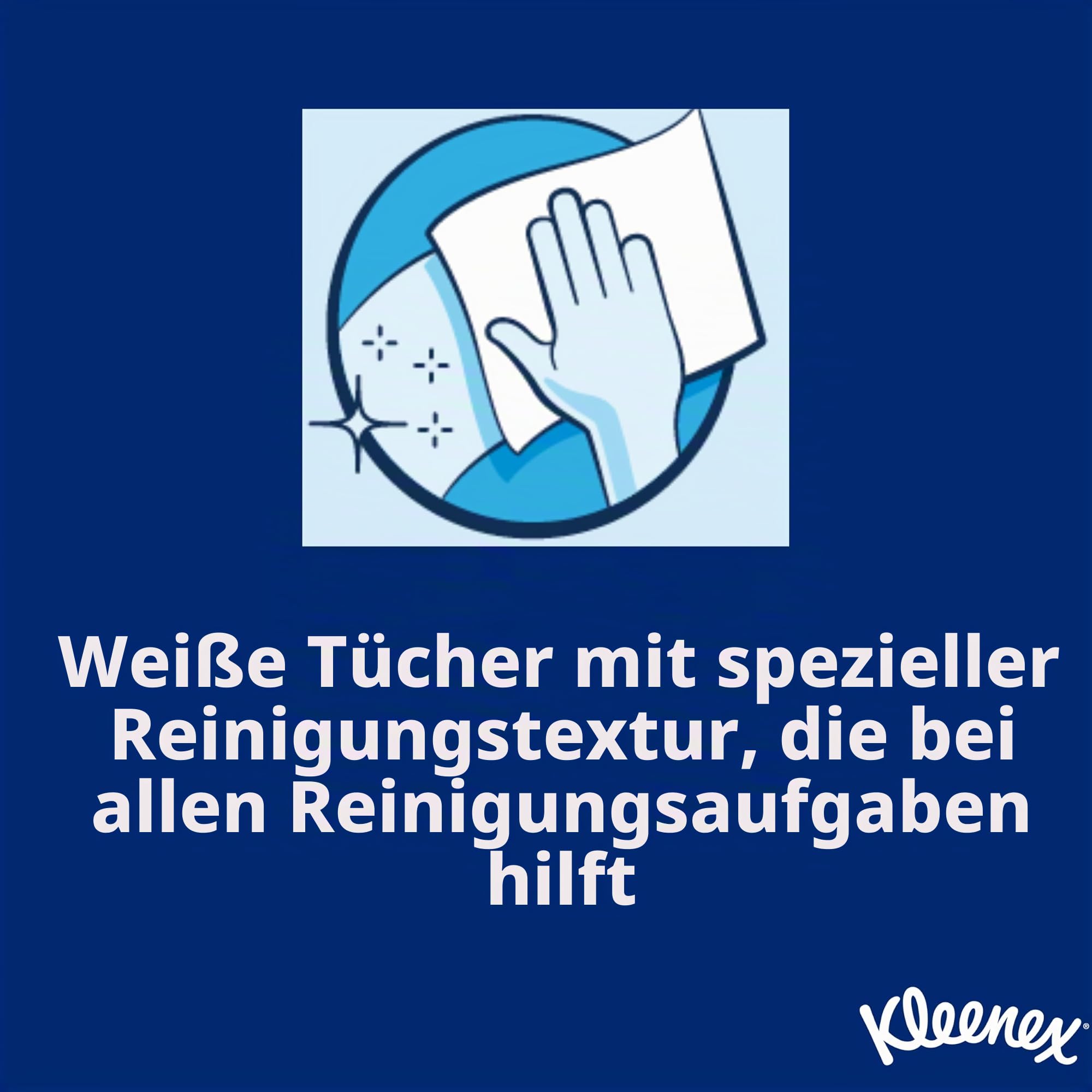 Kleenex® Küchenrolle Ultra Clean™, 6 Maxi XL Küchenrollen (=9 Rollen), Unübertroffene Saugfähigkeit und Festigkeit Küchenpapier - 100% recycelbare Verpackung