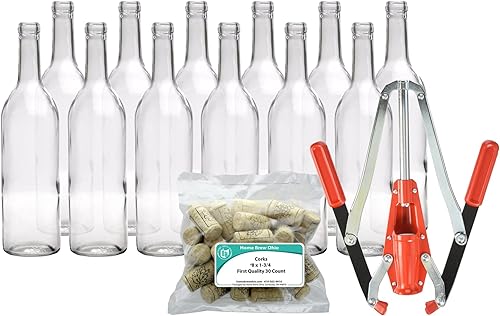 Home Brew Ohio Paquete de embotellado de vino de un galón