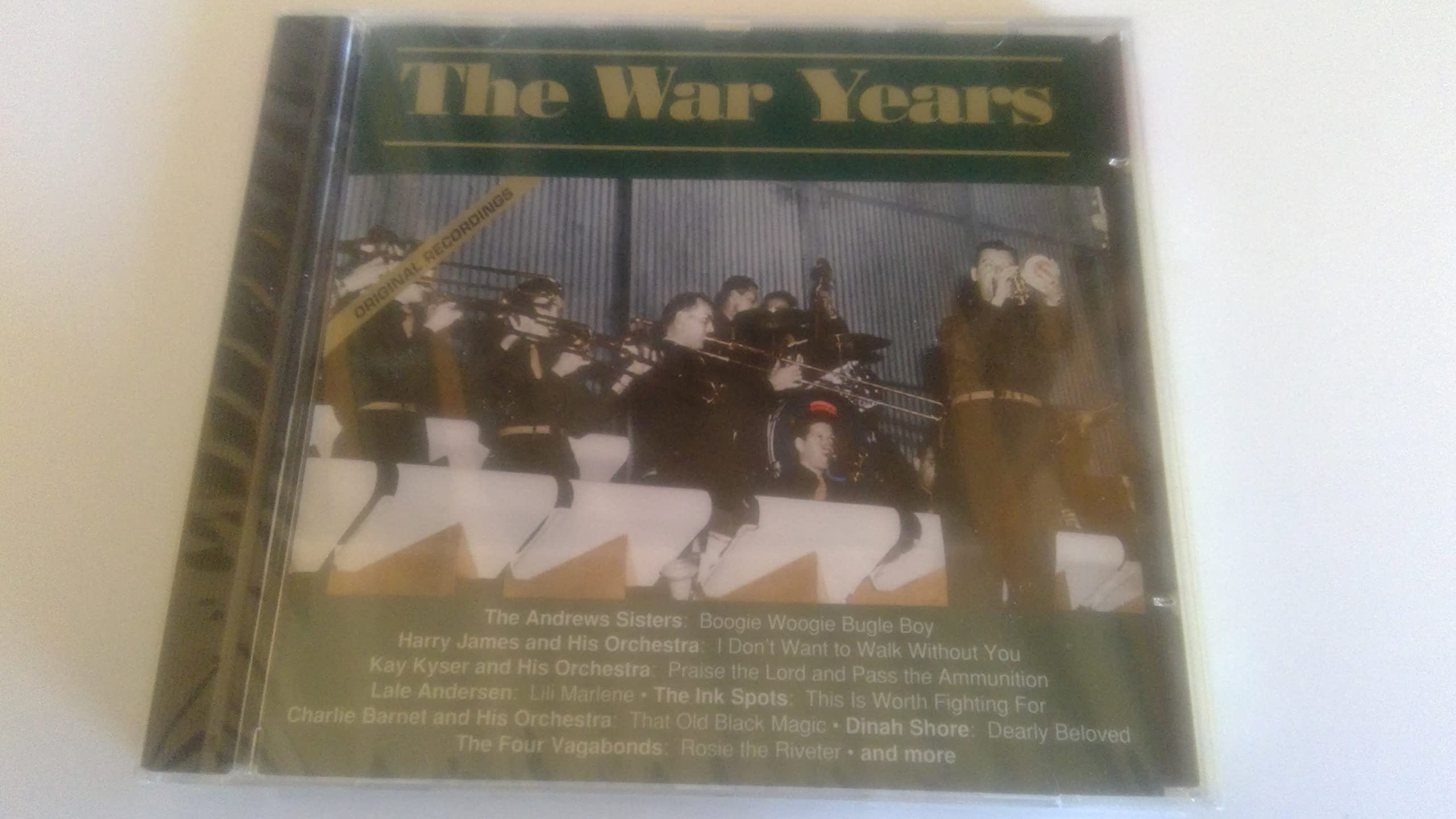 The War Years Four CD Set [40 Songs by Original Artists] [Audio CD]