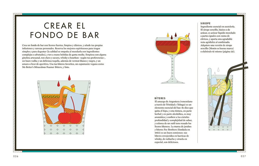 Gran manual de coctelería. Más de 100 combinados icónicos para mezclar, agitar y remover (BEBIDAS)