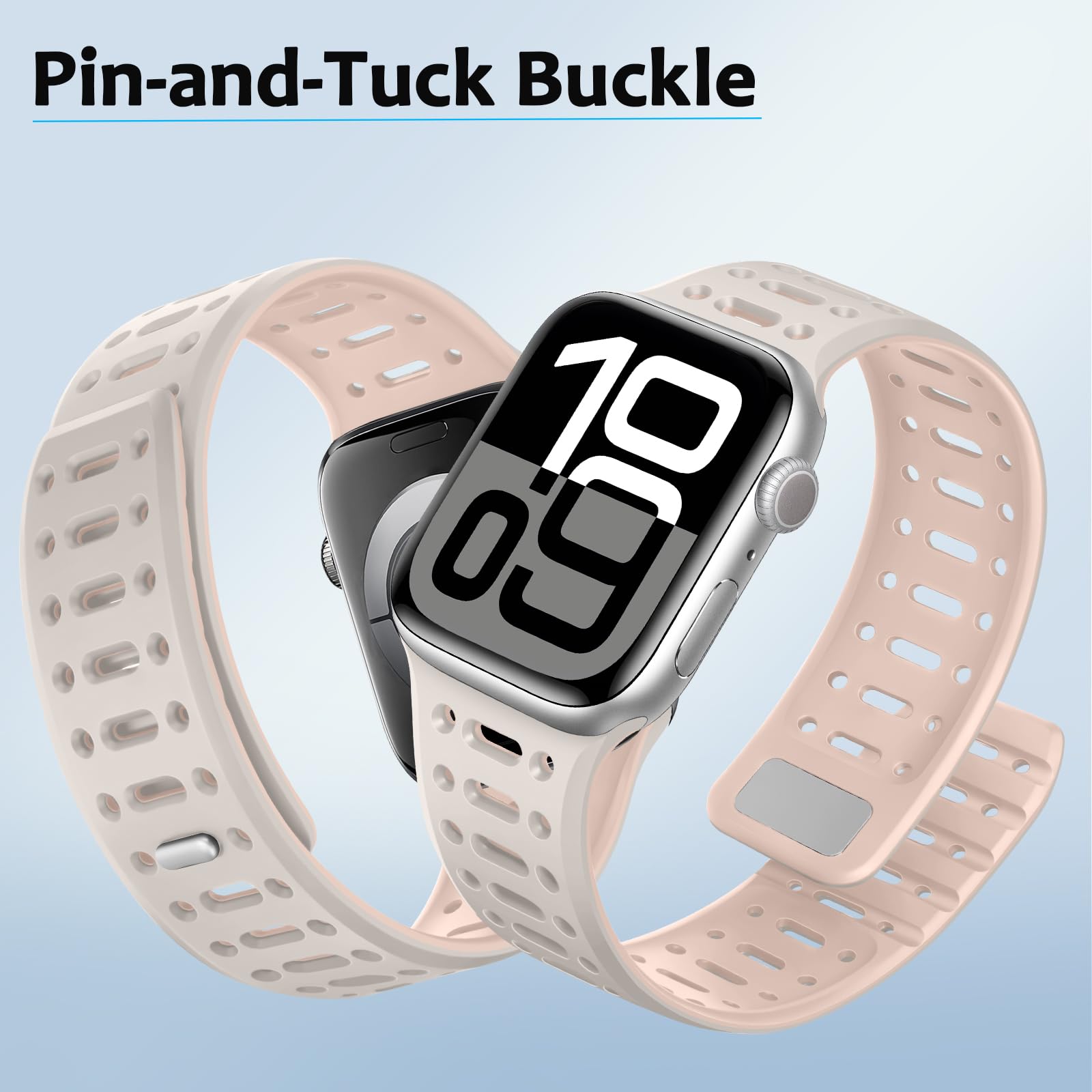 Amazon.co.jp: [Amizee] コンパチブル アップルウォッチ マグネチッ