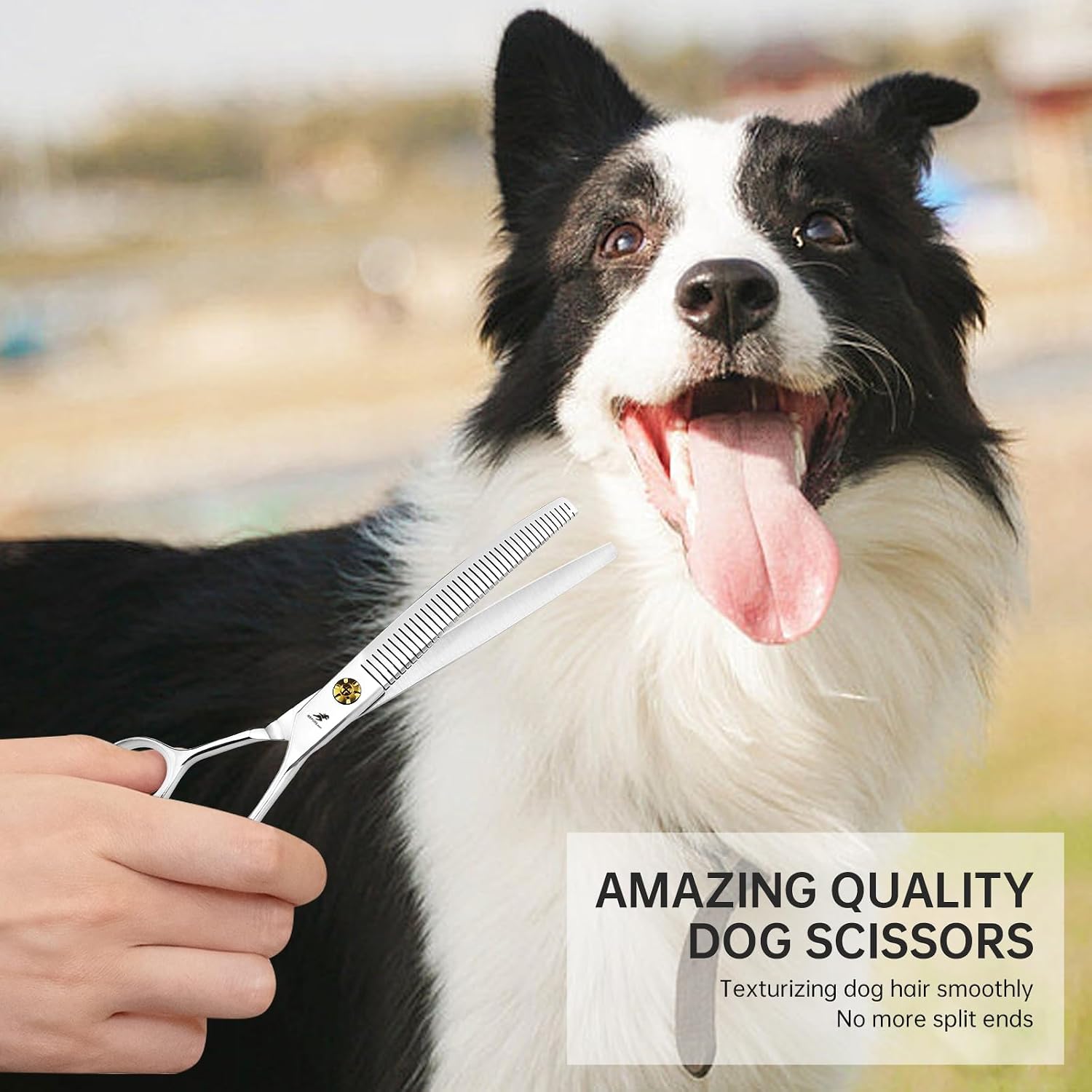 NEPURLson 7.25-inch Crank Hair Clipper is Specially Designed for Right-Handed pet Groomers and is Used for Trimming the Hair of Cats and Dogs. The Scissors are Lightweight.