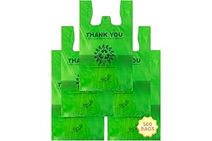 Compostable Plastic Bags (500 ct, Green)
