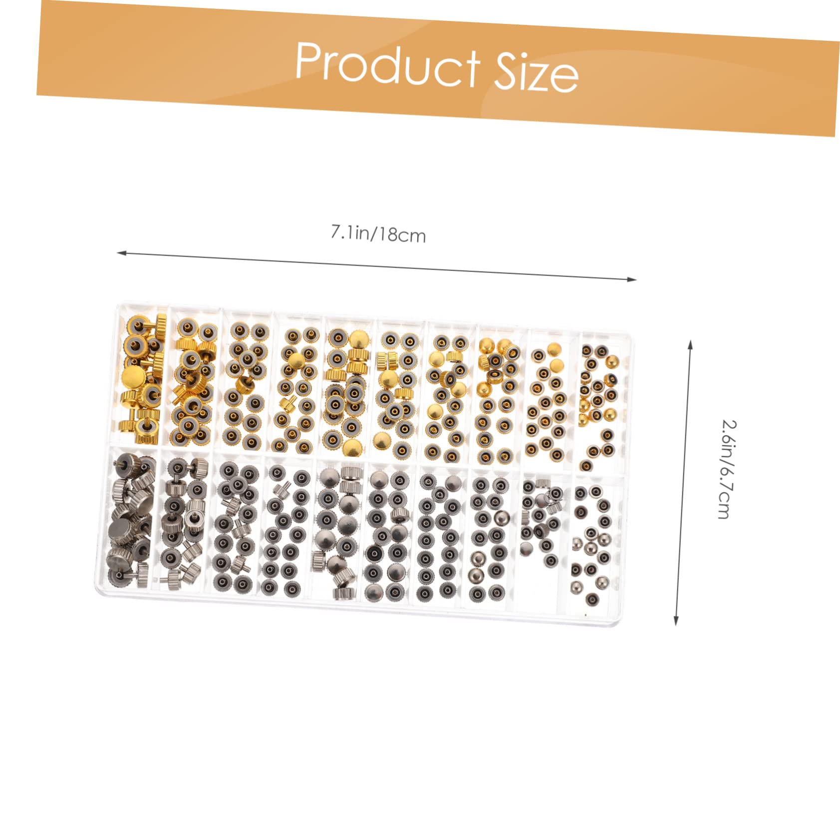 VANZACK Kit de Piezas para Relojes Juego Profesional de Piezas Reemplazables para Reparación de Relojes en Casa o Taller