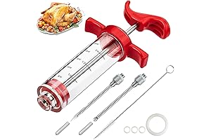 1-oz Plastic Marinade Turkey Injector Kit by QPMR