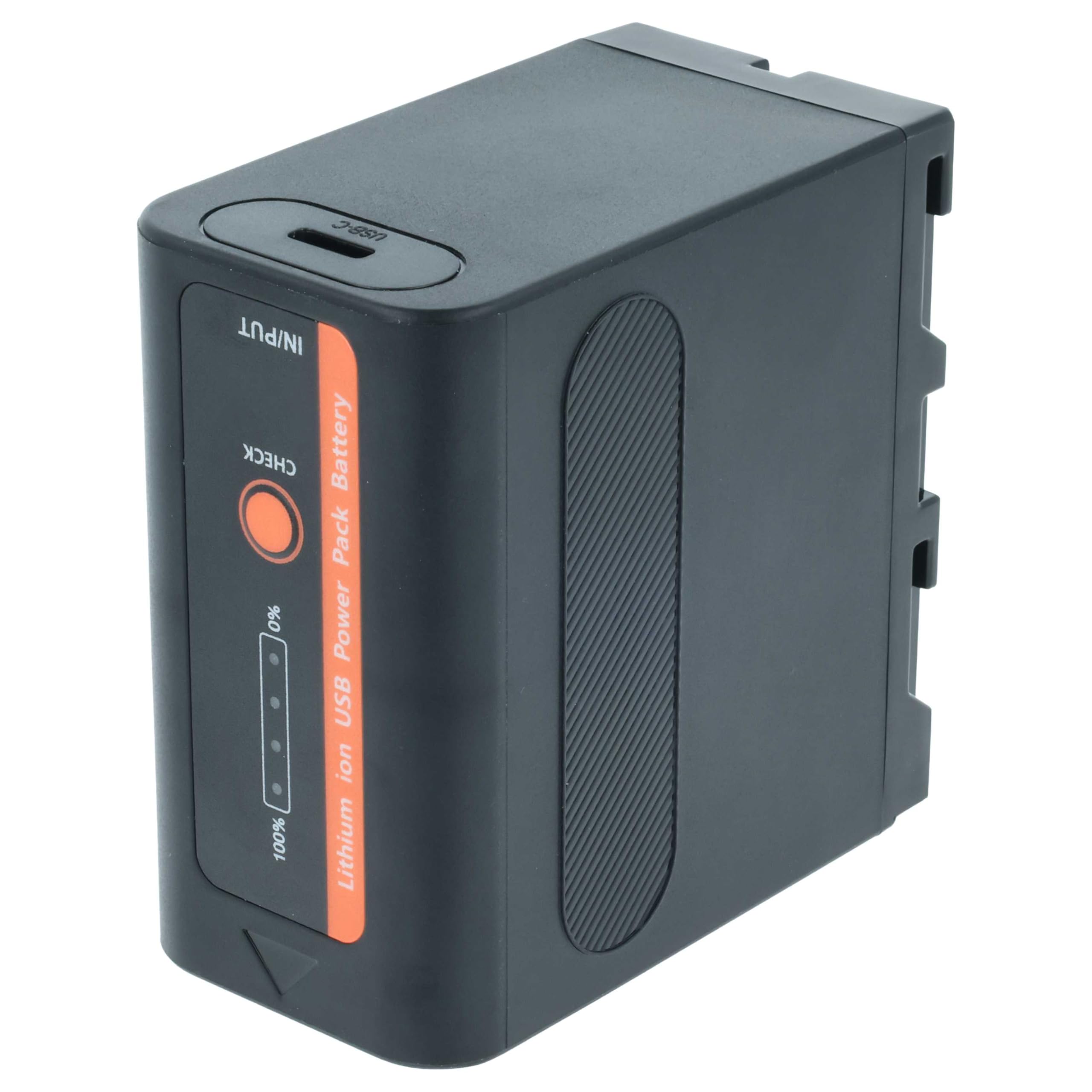 Batterie Compatible Aputure Amaran – 2000mAh, 7,4V, Li-ion, Avec Port Micro-USB, Remplace NP-F550, NP-F970, Etc. - 10