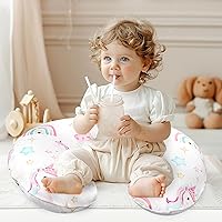 Vista 9 de Pea Pod Funda de almohada de lactancia, funda de almohada para mamás, suave, transpirable, tela de punto orgánico, fundas de almohada para recién