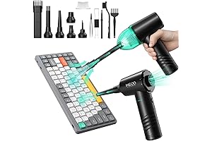 MECO Keyboard Vacuum Cleaner: 4-in-1 Compressed Air Duster
