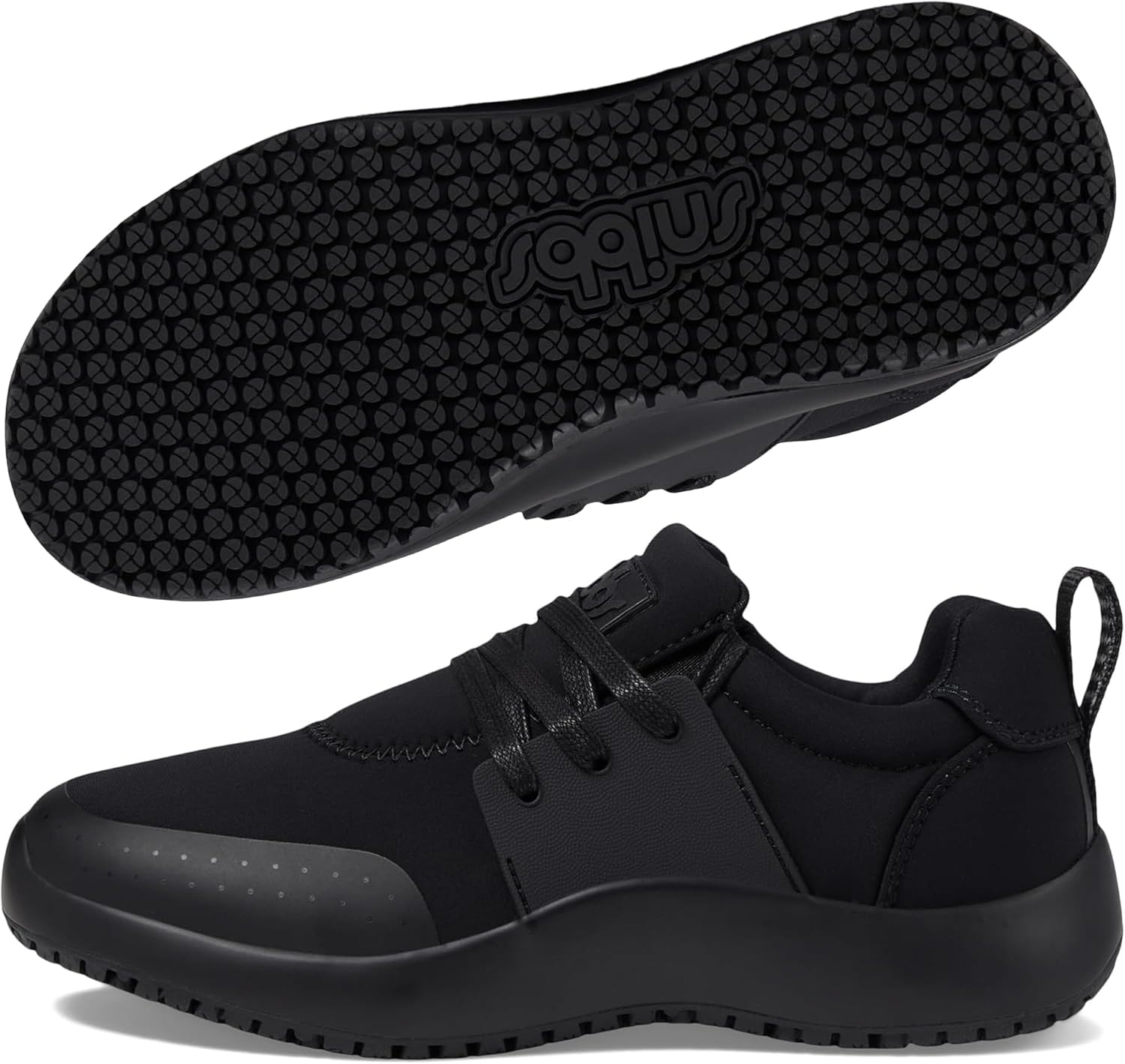 Snibbs Spacecloud work shoes showing advanced cushioning technology