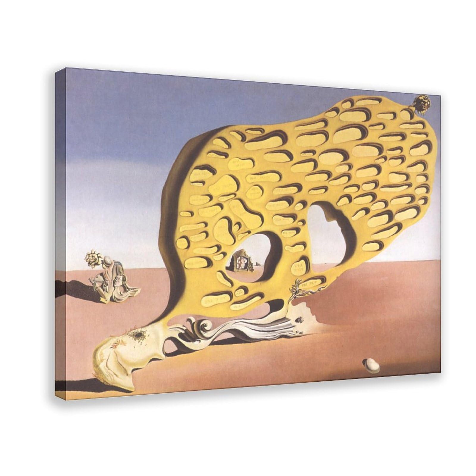 WCYB The Enigma of My Desire Or My Mother by Salvador Dali Prints Posters Canvas Deco Paintings Wall Art For Office Living Room Frame
