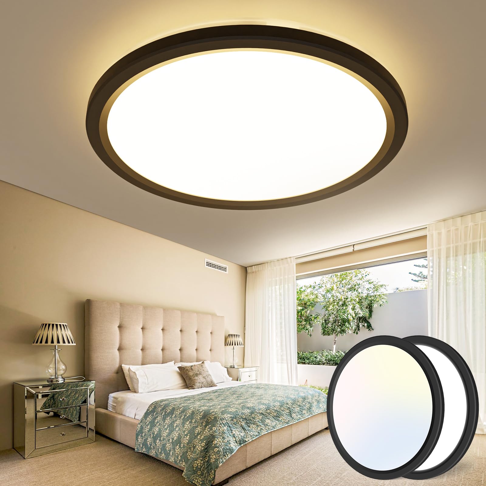 slochi 18W 1800LM LED Deckenlampe