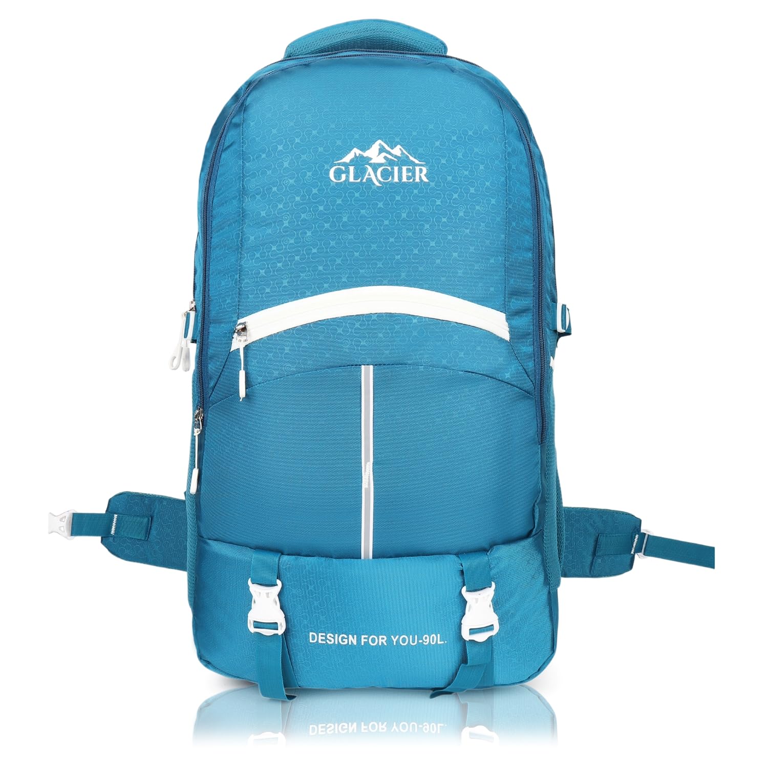Glacier 90L Apex Large Waterproof Trekking Backpack, Hikking Back, Adventure Backpack for Men and Women, 3 Main Large Compartment-image-7