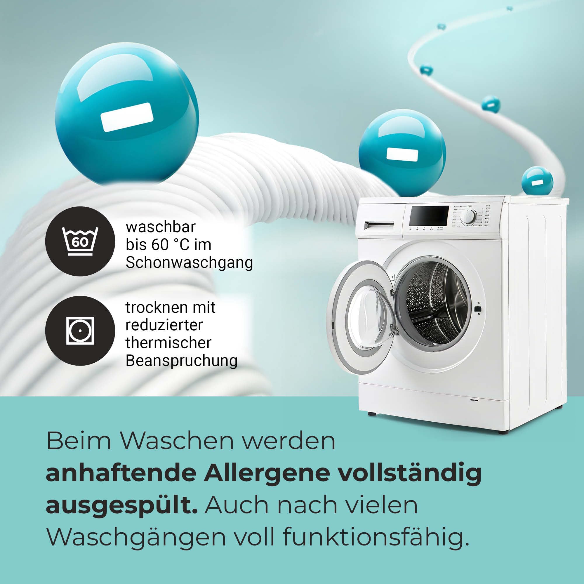 Centa-Star Allergiker Bettdecke 135x200 Sommer - Klinisch getestet - Leichte Sommerdecke für Allergiker, Bettzeug Made in Germany, Leichtsteppbett, Oberbett | antiallergisch