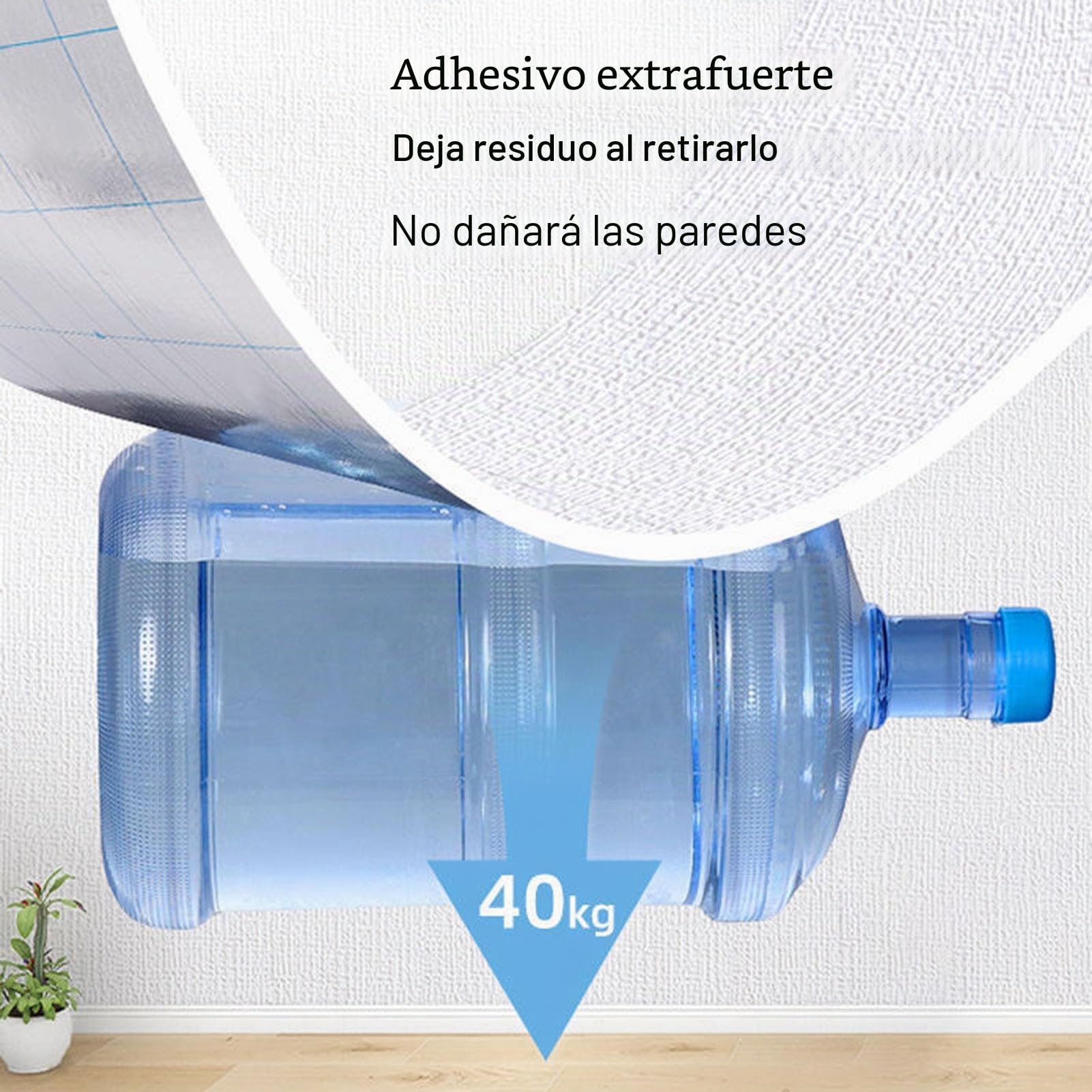 Genérico Papel Pintado Aislante Autoadhesivo De 9 Mm De Grosor,Papel Pintado Aislante para Paredes Interiores,Impermeable Resistente a La Humedad,Protección Decoración De Paredes,Amarillo,50x280cm