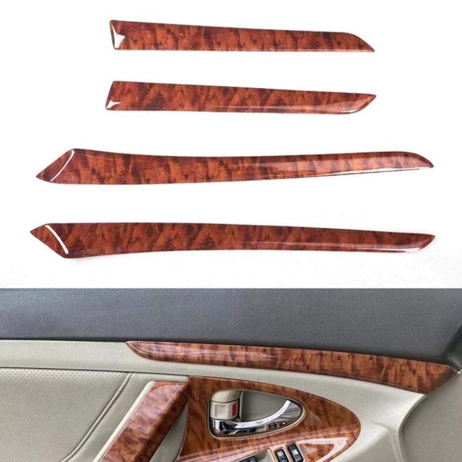 Tiras de decoración para Camry 2006-2011 y panel interior de puerta LHD 8