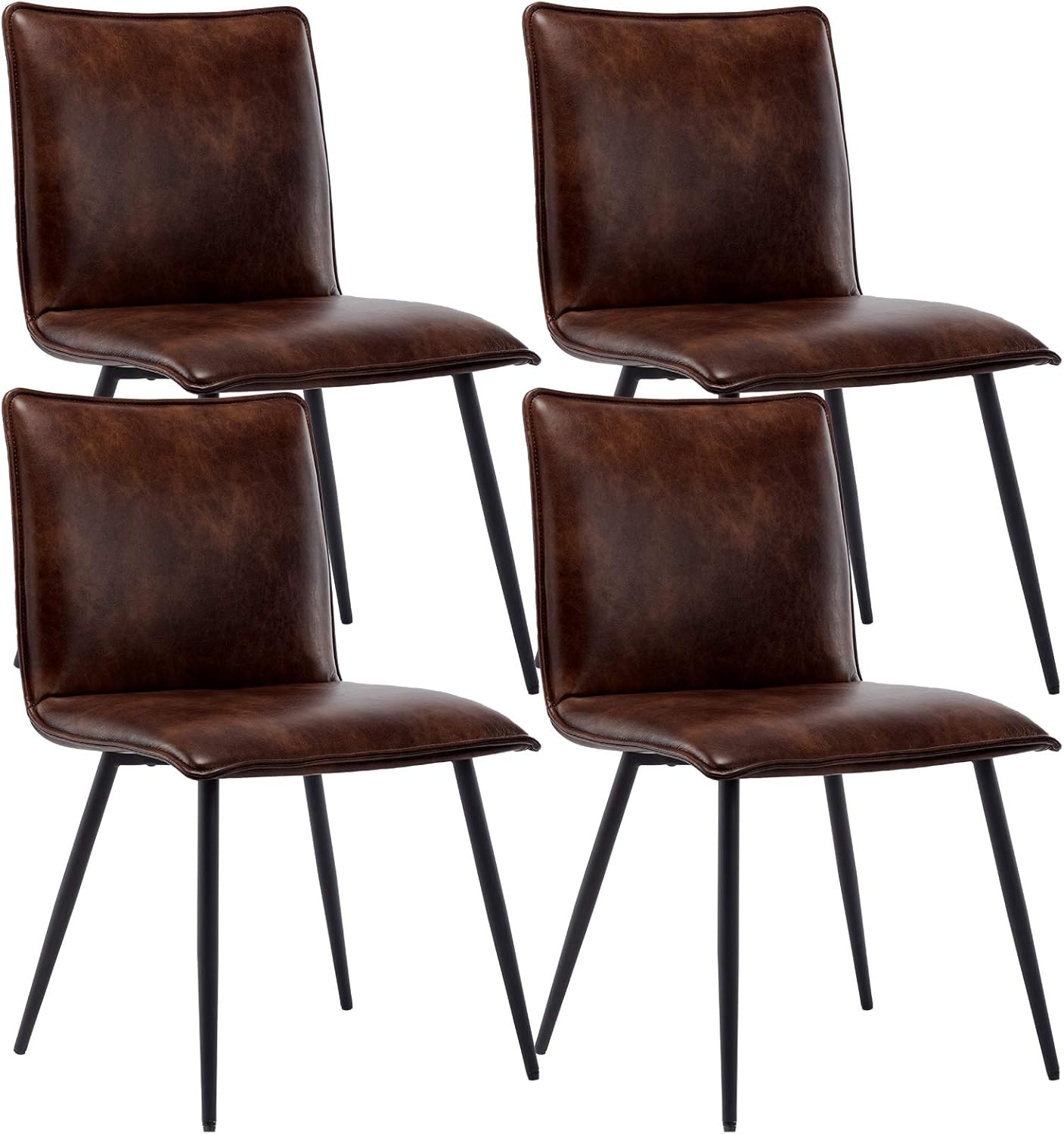 Buy Duhome Pu Leather Dining Chairs Kitchen Chairs Set Of 4 Side Chair For Dining Room Living Room Dark Brown Online In Indonesia B08xjjg1rd Buy Duhome Pu Leather Dining Chairs Kitchen Chairs Set Of 4 Side Chair For Dining Room Living Room Dark Brown Online In Indonesia B08xjjg1rd