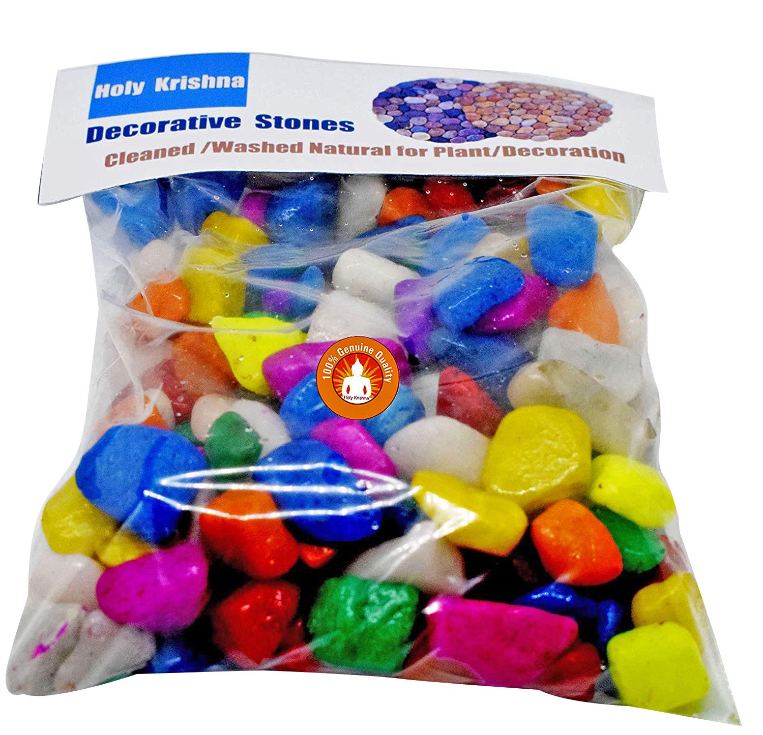 Decorative Multi Colored Stone for Garden Decoration/Plant Decoration/Aquarium Decoration (400 GM) + Laxmi ATM Card-image-39