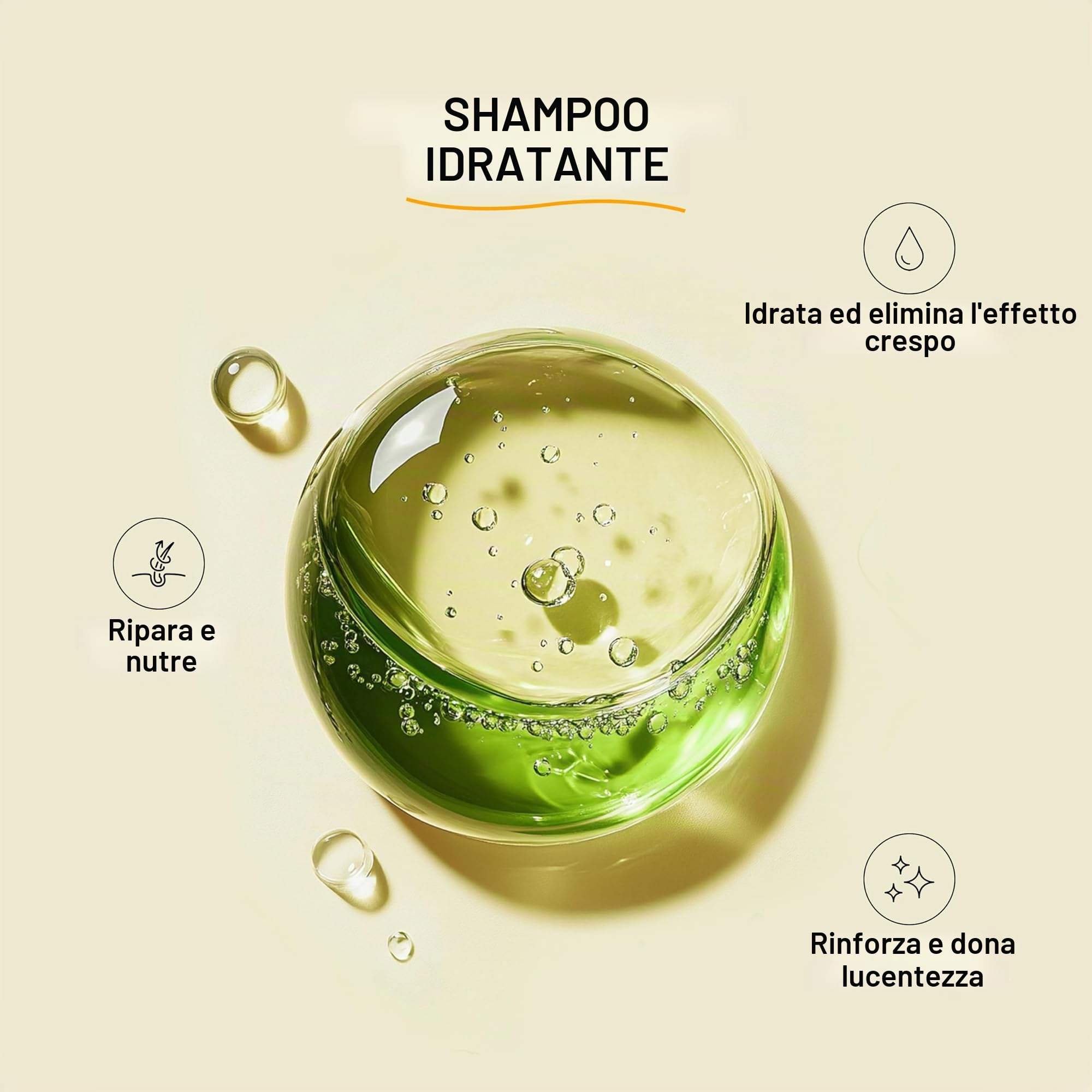 Global Keratin GK Hair Moisturizing Shampoo 1000ml Color Protection | Formula Naturale Organica Senza Solfati e Parabeni, Detergente per Uso Quotidiano per Capelli Secchi o Normali Unisex di Gkhair