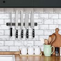 Vista 4 de Soporte magnético para herramientas de repuesto para plancha de marca de miembros, 2 piezas, tira magnética de 13 pulgadas para sostener accesorios