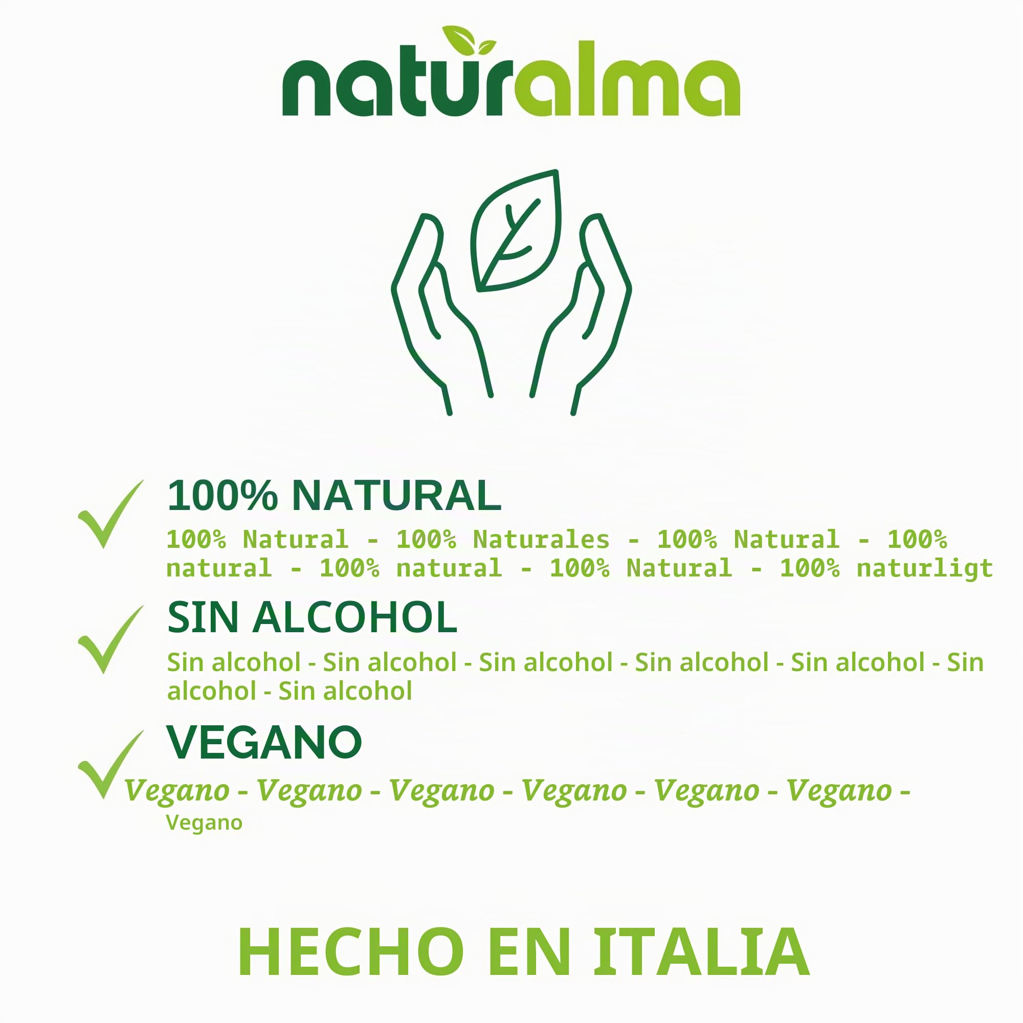 Grosellero negro (Ribes nigrum) hojas y frutos Tintura Madre sin alcohol Naturalma - Extracto líquido gotas 200 ml - Complemento alimenticio - Vegano