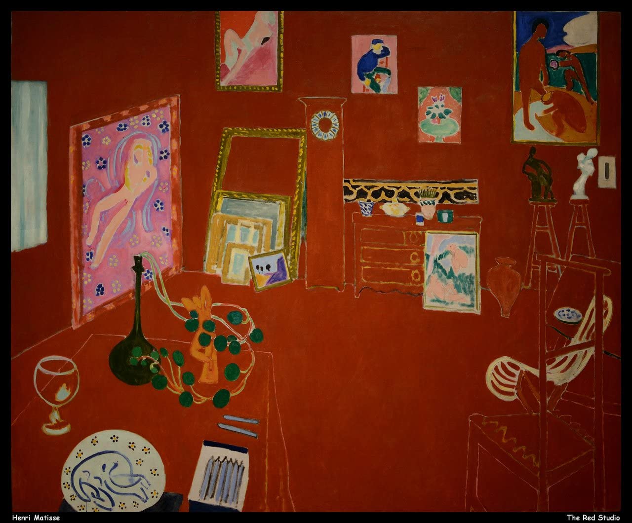 henri matisse the red studio jpb 19509835173 o 1 G27597 A2 Poster