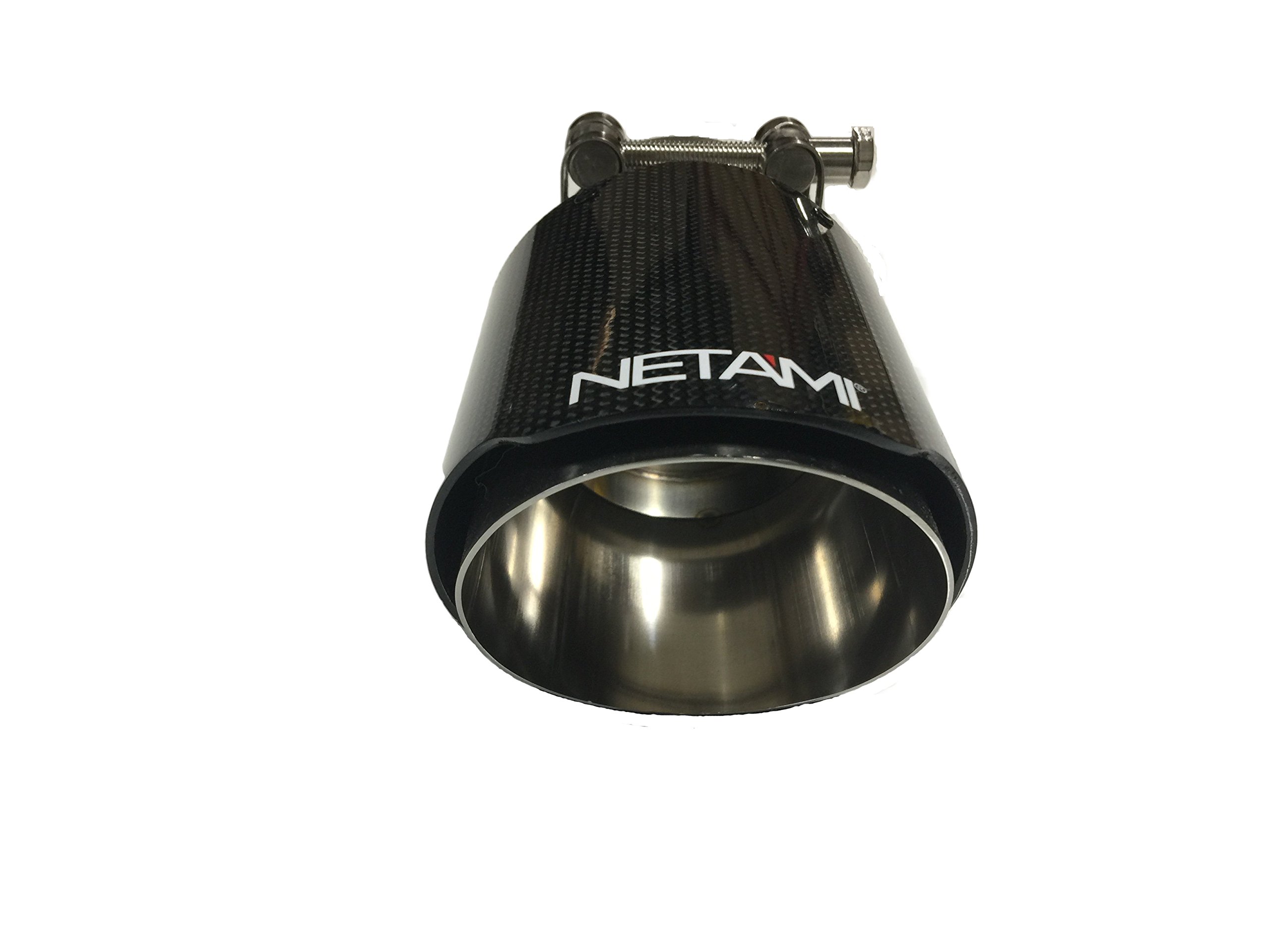 netami nt-2551 pulido punta de escape de fibra de carbono