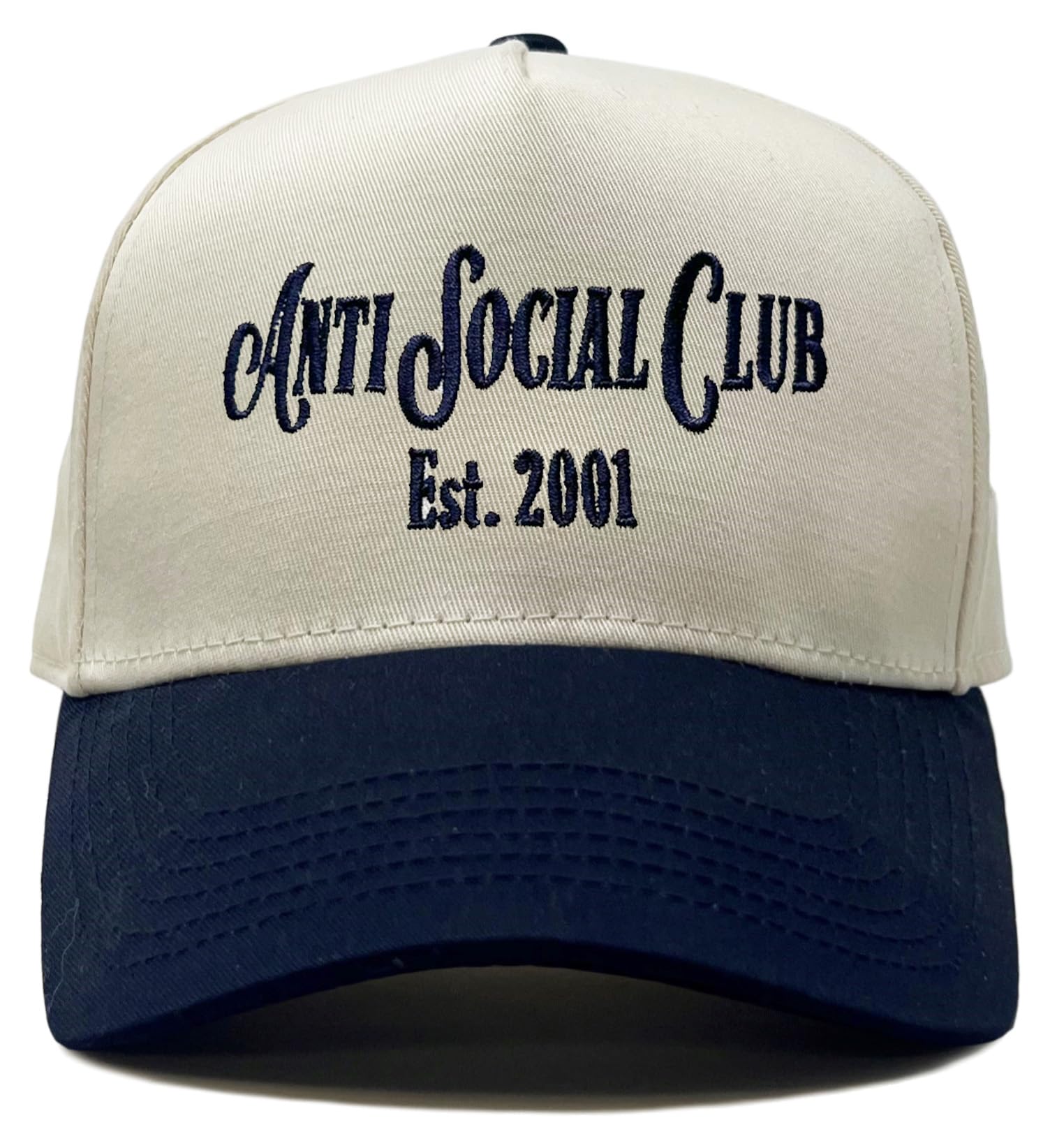 Funky Junque Adult Trucker Snapback Hat 2-Tone Baseball Cap