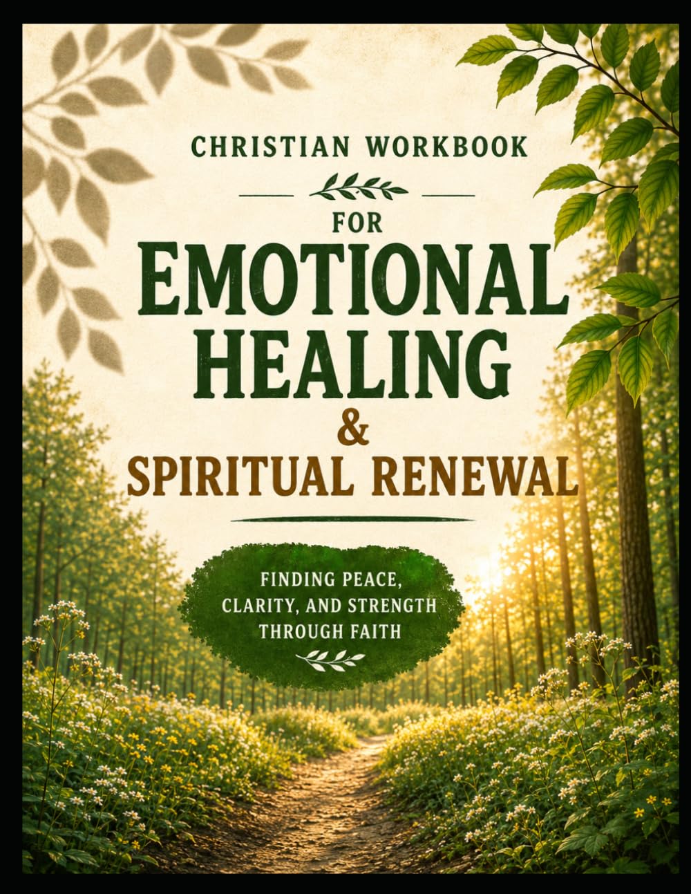 Christian Workbook for Emotional Healing & Spiritual Renewal: Finding Peace, Clarity, and Strength Through Faith
