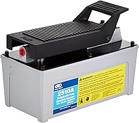 OTC 2510A Stinger 10,000 PSI Foot-Operated Air/Hydraulic Pump for Rams, Presses & Pullers - Chrome