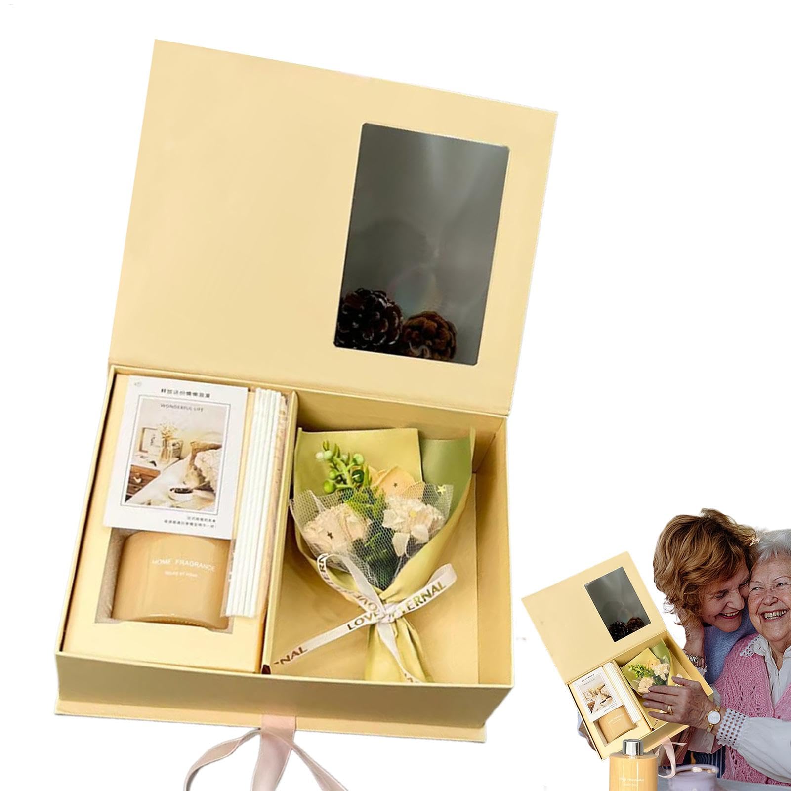 Pudełko do aromaterapii dla kobiet,kosz z dyfuzorem do aromaterapii Get