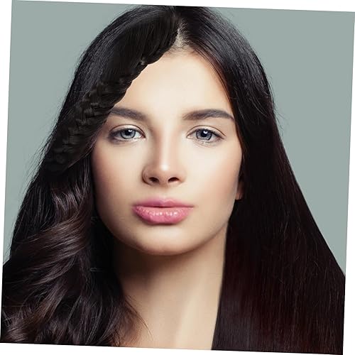 Miniatura 3 de Mikinona Peluca trenzada de cabello humano para cola de caballo para mujer, extensión de cola de caballo larga trenzada