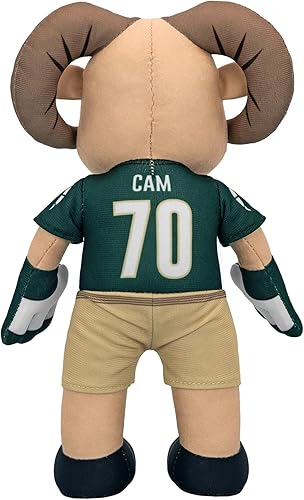 Miniatura 5 de Bleacher Creatures Colorado State Cam The Ram - Figura de peluche de mascota de 10 pulgadas, una mascota para jugar o exhibir