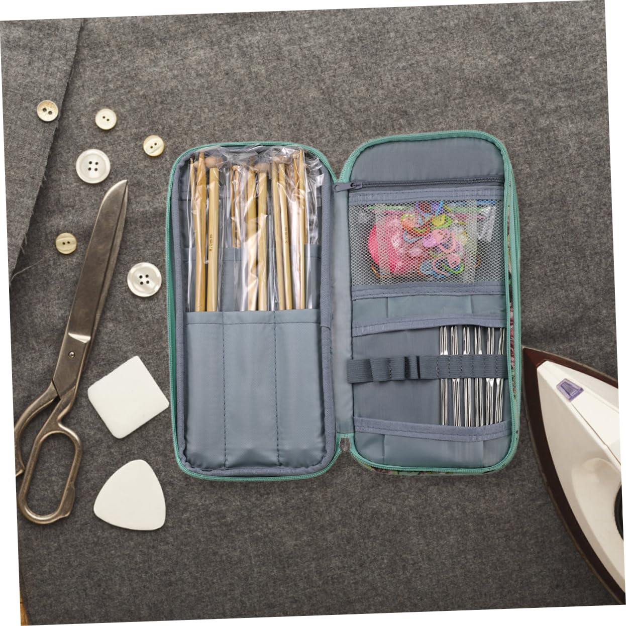 Artibetter 1 Satz Mehrfach Häkelnadeltasche aus Oxfordstoff für Mütter