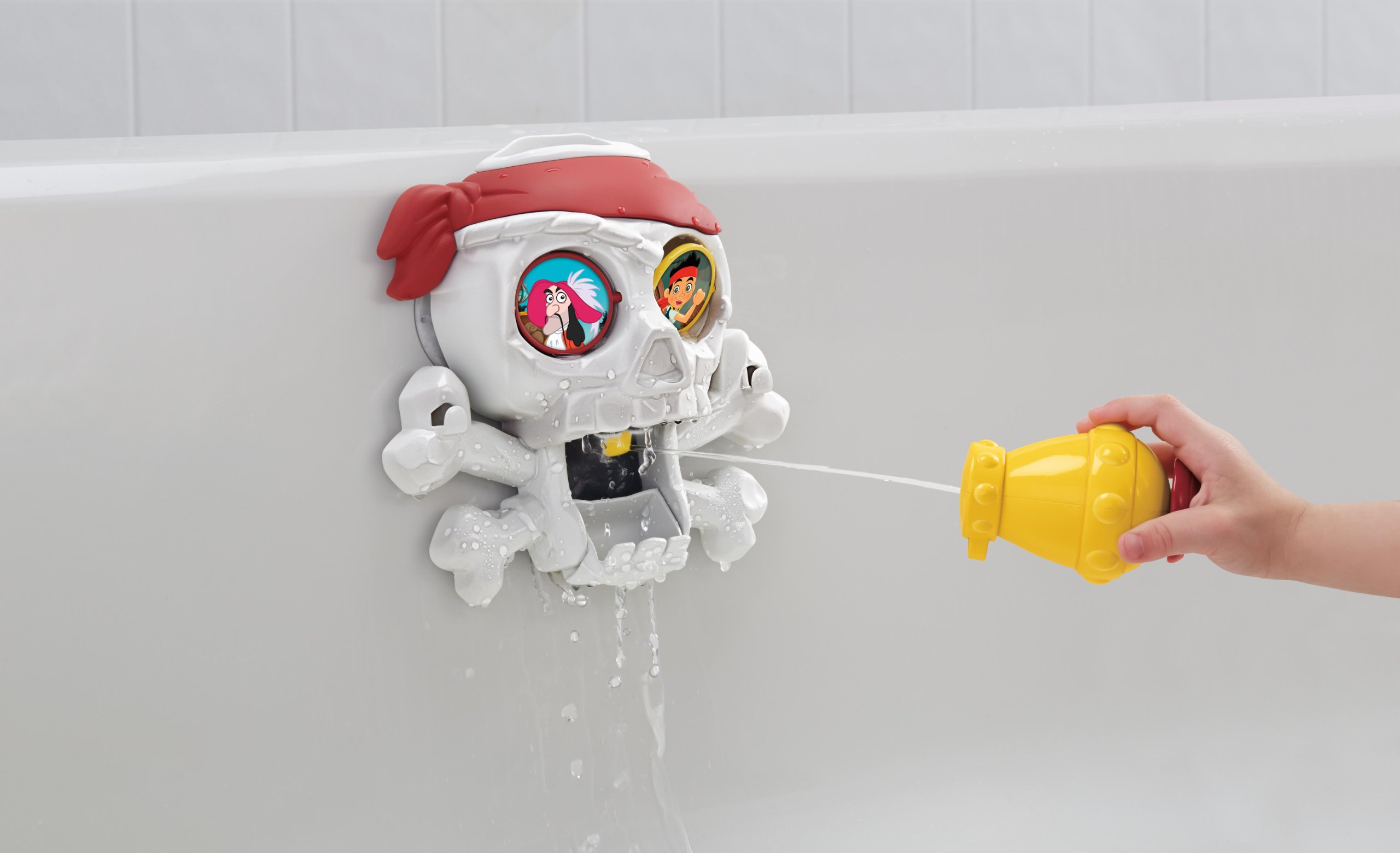 Fisher-Price BGM22 - Jake und die Nimmerland Piraten Badespaß, Badespielzeug