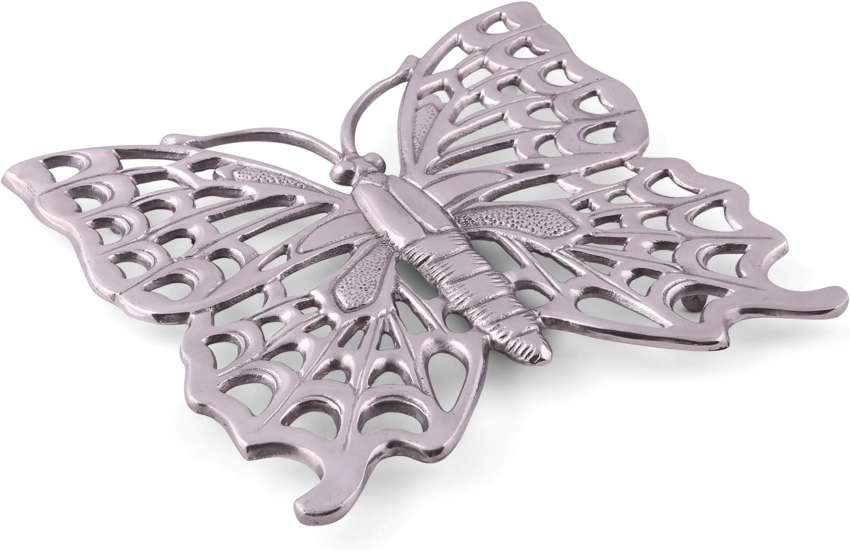 Arthur CourtDesigns Metal Aluminum Butterfly Stovetop/Table Trivet Hot Pans Pots Dishes or Teapot 8.5 inch Long