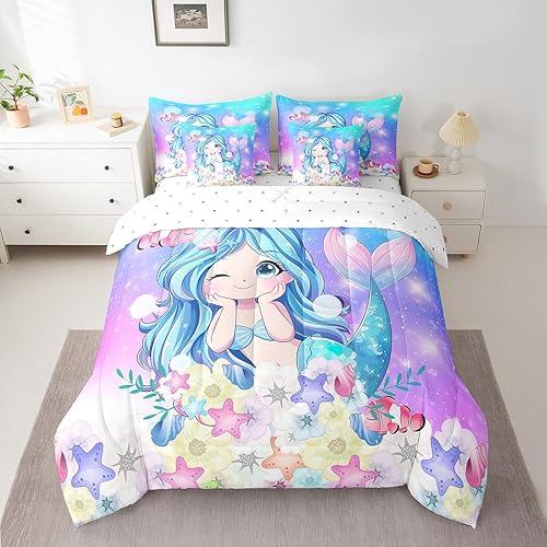 Miniatura 17 de Manfei Juego de edredón de 7 piezas con notas musicales tamaño individual, juego de cama con temática musical retro para niños y niñas, ropa de cama