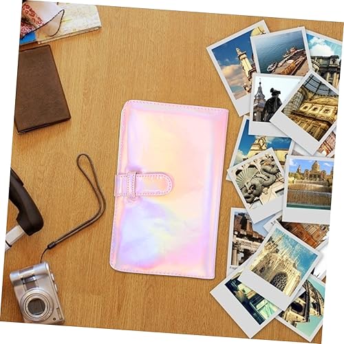 Miniatura 3 de Holibanna 7 unids álbum de fotos Bra Ganchos y cierres Foto Album Fotohüllen álbum para Fotos Mini 11 Tasche boda Scrapbook Vintage Postales Cuero