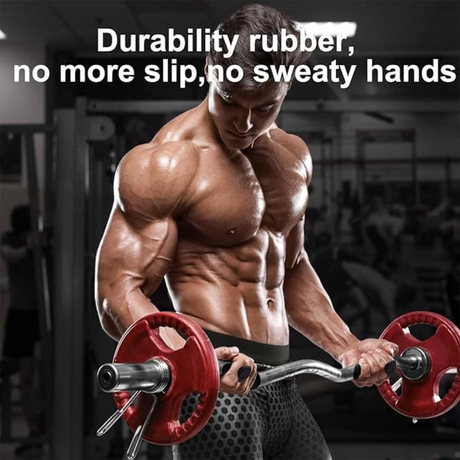 VIRADHAM VIRADHAM Workout Grips Pads for Weight Lifting, Silicone Non-Slip Gym Grips for Men & Women – Palm Protection, No Gloves Needed – Ergonomic Grip Pads for Fitness, Crossfit, Pull Ups, Bodybuilding 3