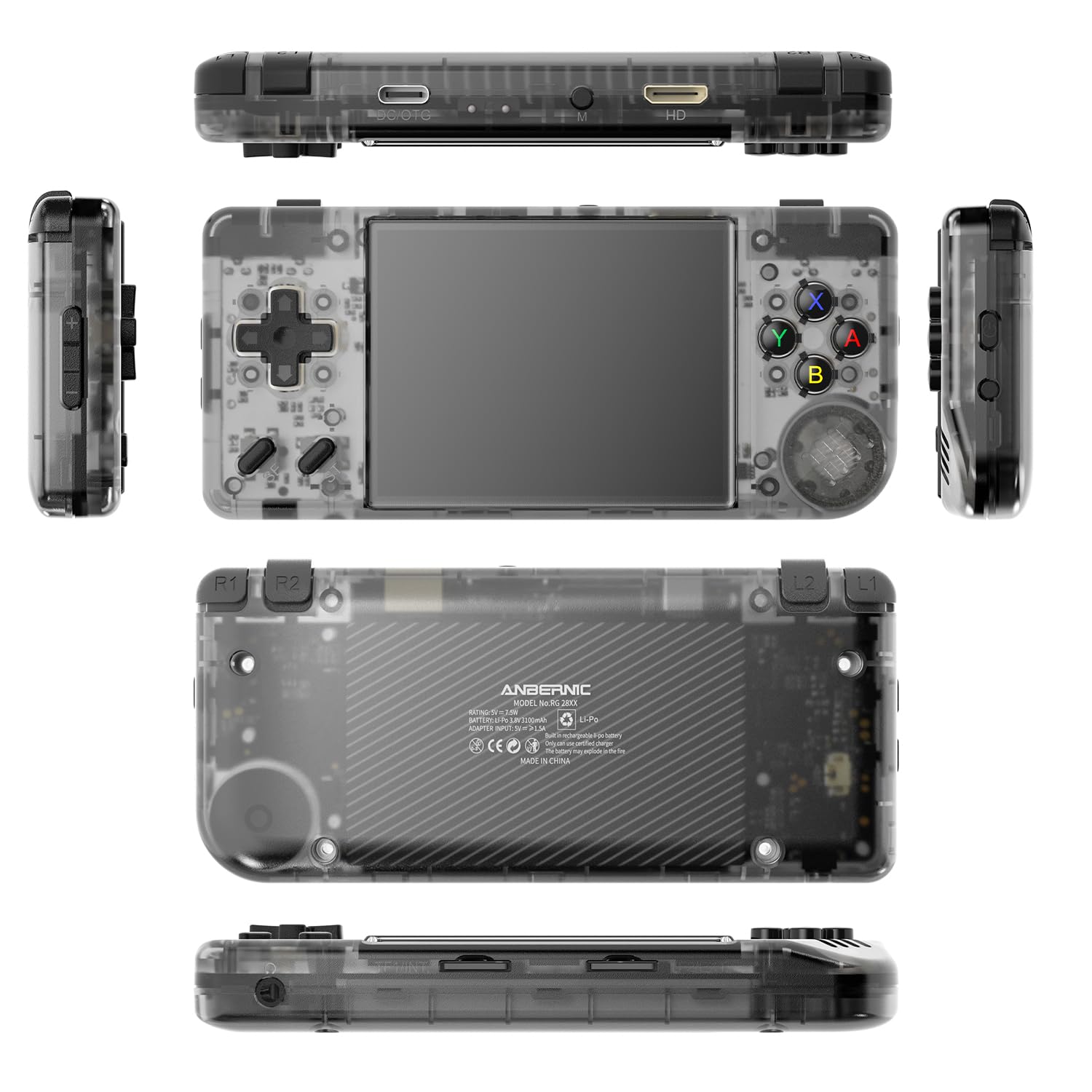 Amazon | Anbernic RG28XX Whatskoハンドヘルドゲーム機 Linuxシステム 