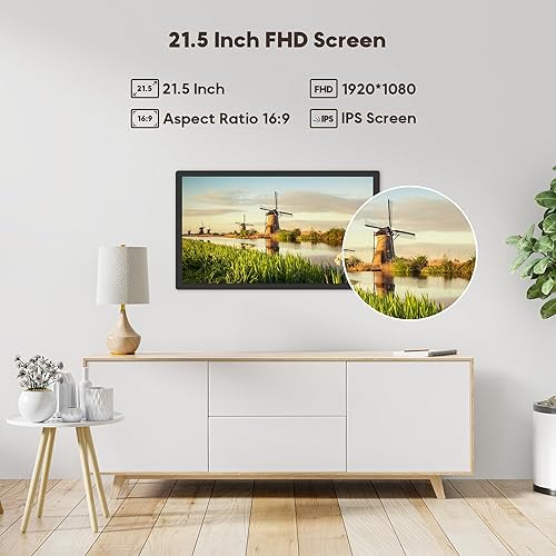 Miniatura 20 de Uhale - Marco de fotos digital de 10.1 pulgadas con tarjeta SD de almacenamiento de 32 GB, marcos de fotos electrónicos con pantalla táctil IPS HD