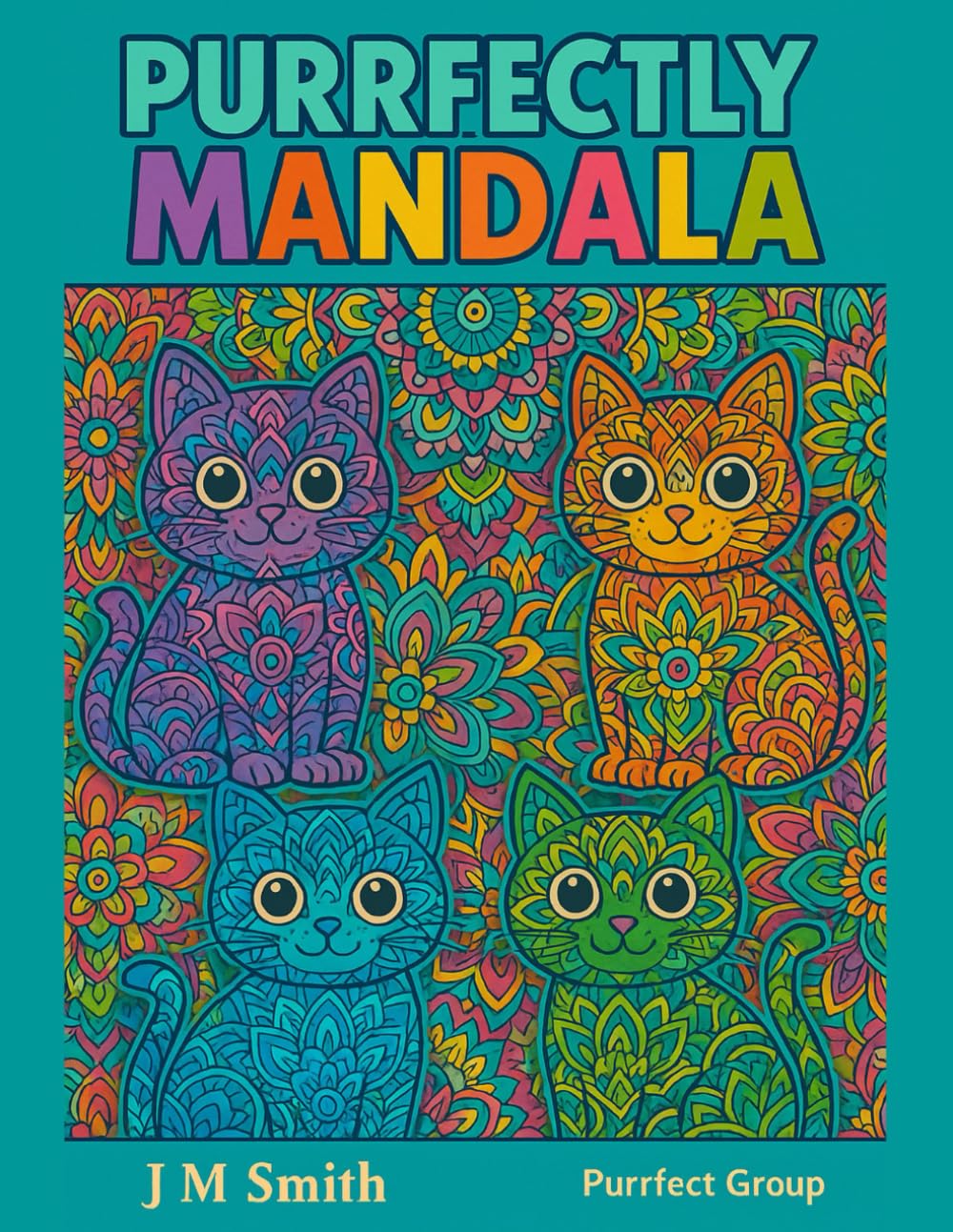 Purrfectly Mandala Colouring Book (Purrfect Colouring Books)