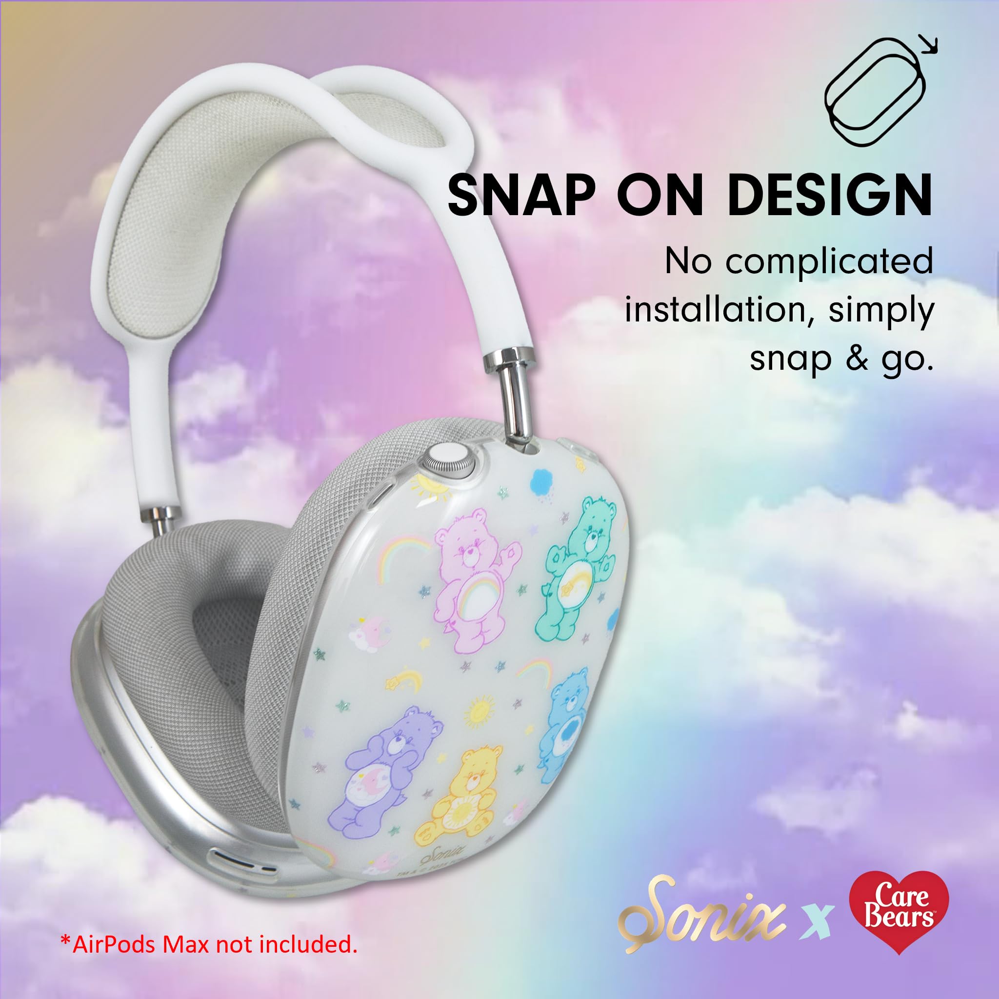 Sonix Schutzhülle Für AirPods Max – Klare TPU-Hülle, Stylisch & Kratzfest