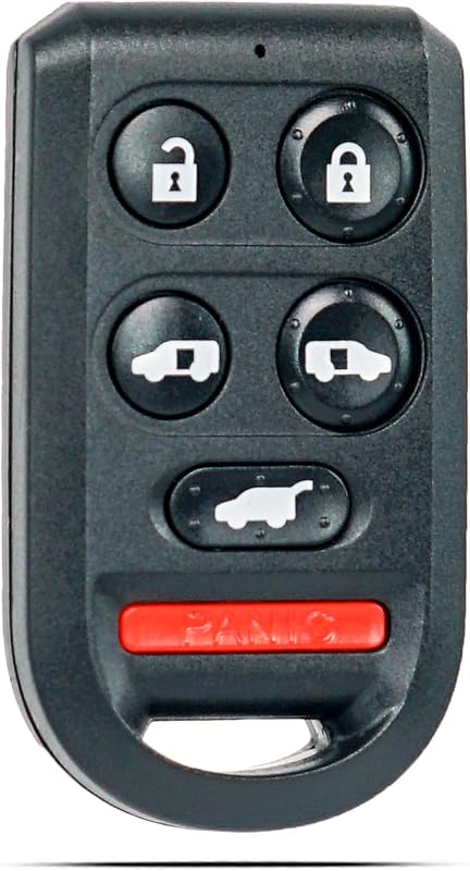 Controle Remoto Keyless 6 Botões SUPALAND para Honda Odyssey 2005 a 2010 OUCG8D-399H-A 72147-SHJ-A61