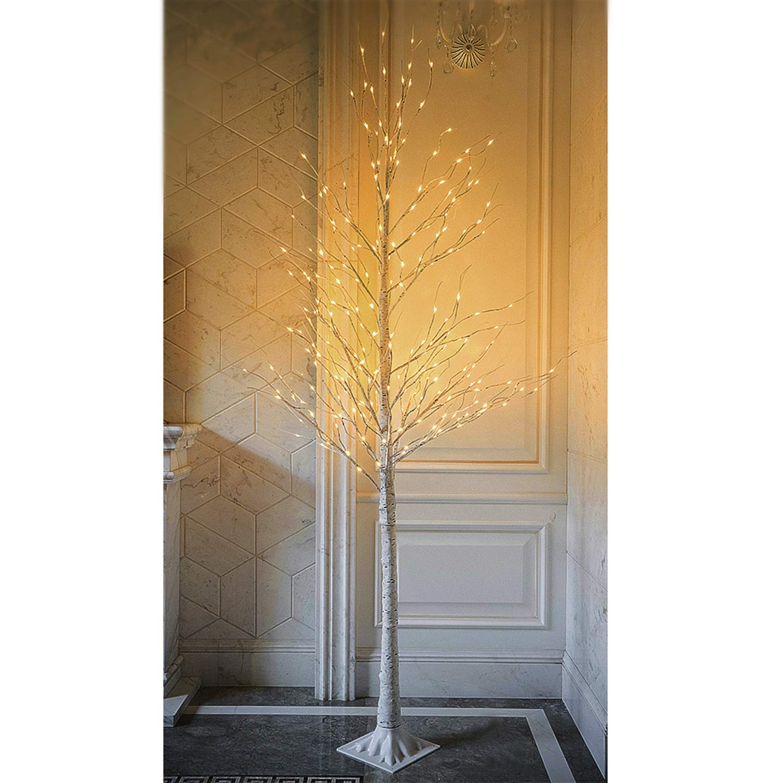 Twinkle Star Lighted Birch Tree 